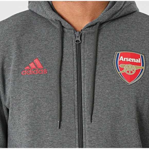 Adidas Arsenal 3-Stripes Track Jacket Size Small - Picture 2 of 11